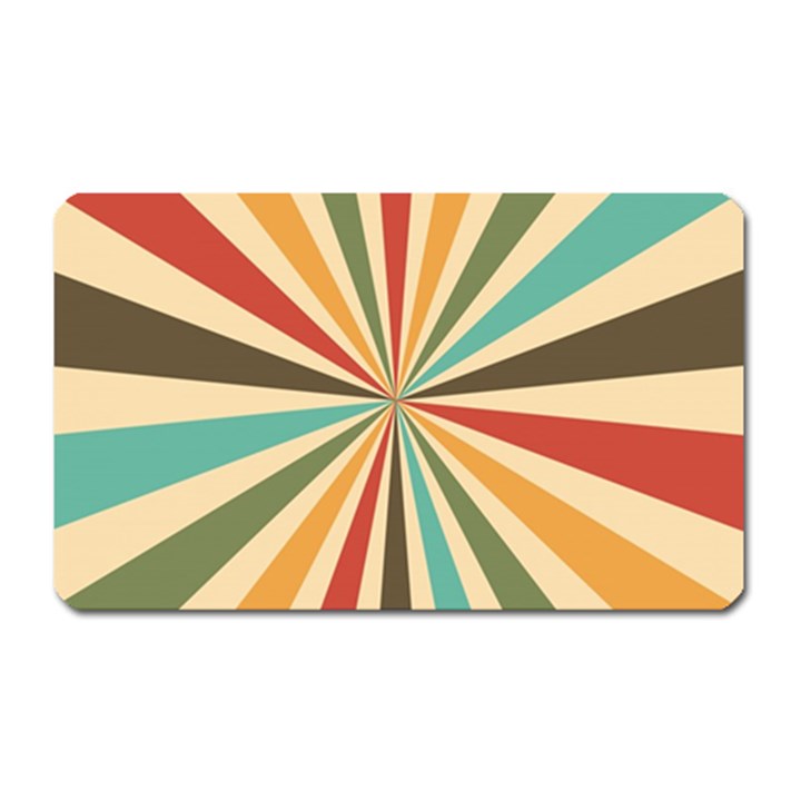 Vintage Abstract Background Magnet (Rectangular)