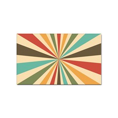 Vintage Abstract Background Sticker Rectangular (100 Pack) by artworkshop