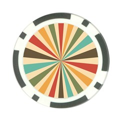 Vintage Abstract Background Poker Chip Card Guard by artworkshop