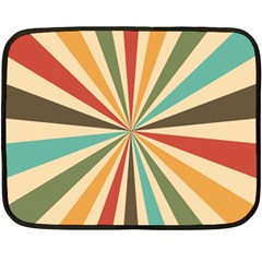 Vintage Abstract Background Fleece Blanket (mini) by artworkshop