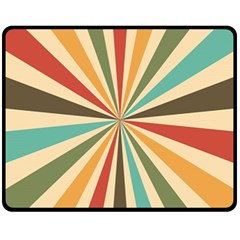 Vintage Abstract Background Fleece Blanket (medium) by artworkshop