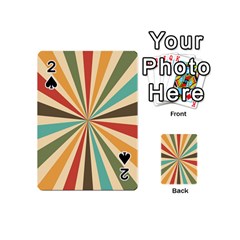 Vintage Abstract Background Playing Cards 54 Designs (mini) by artworkshop