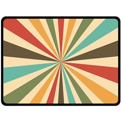 Vintage Abstract Background Fleece Blanket (large) by artworkshop