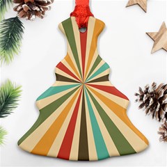 Vintage Abstract Background Ornament (christmas Tree)  by artworkshop