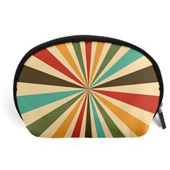 Vintage Abstract Background Accessory Pouch (large) by artworkshop