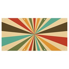 Vintage Abstract Background Banner And Sign 8  X 4  by artworkshop