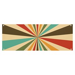 Vintage Abstract Background Banner And Sign 8  X 3  by artworkshop