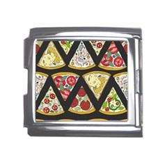 Vector-seamless-pattern-with-italian-pizza-top-view Mega Link Italian Charm (18mm)