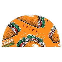 Seamless pattern with taco Anti scalding pot cap