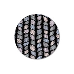 Seamless Pattern With Interweaving Braids Magnet 3  (Round)