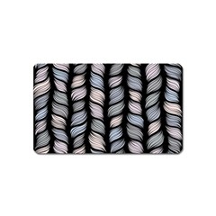 Seamless Pattern With Interweaving Braids Magnet (Name Card)