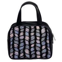 Seamless Pattern With Interweaving Braids Classic Handbag (Two Sides)