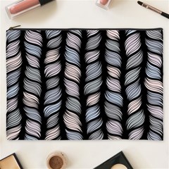 Seamless Pattern With Interweaving Braids Cosmetic Bag (XXXL)