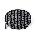 Seamless Pattern With Interweaving Braids Accessory Pouch (Small) Back