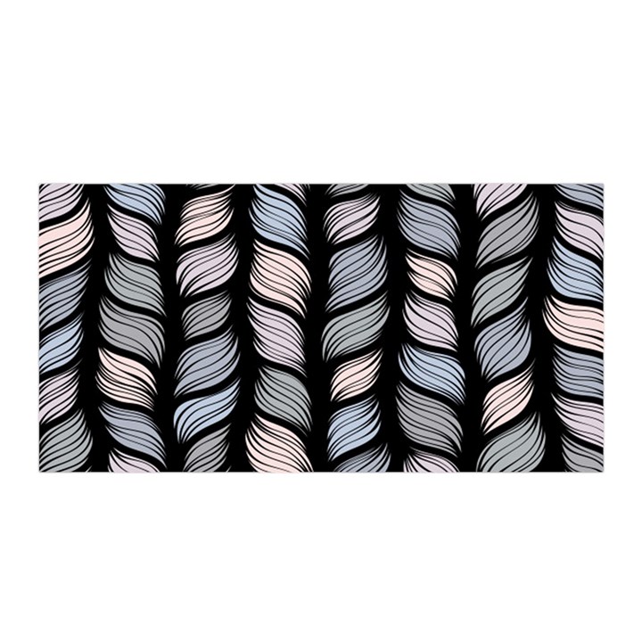 Seamless Pattern With Interweaving Braids Satin Wrap 35  x 70 