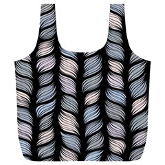 Seamless Pattern With Interweaving Braids Full Print Recycle Bag (XXXL)