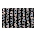 Seamless Pattern With Interweaving Braids Banner and Sign 5  x 3  Front