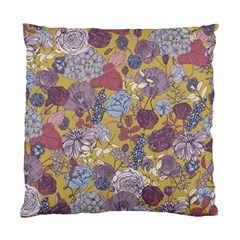 Floral Seamless Pattern With Flowers Vintage Background Colorful Illustration Standard Cushion Case (one Side) by Pakemis