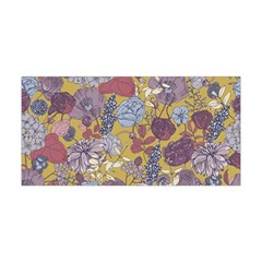 Floral Seamless Pattern With Flowers Vintage Background Colorful Illustration Yoga Headband by Pakemis