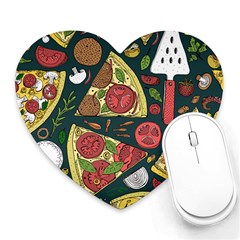 Vector-seamless-pizza-slice-pattern-hand-drawn-pizza-illustration-great-pizzeria-menu-background Heart Mousepad by Pakemis