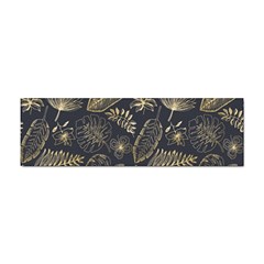 Elegant-pattern-with-golden-tropical-leaves Sticker Bumper (10 Pack) by Pakemis