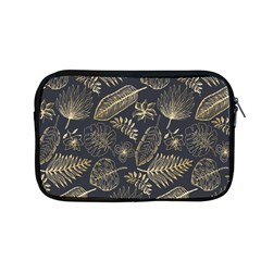 Elegant-pattern-with-golden-tropical-leaves Apple Macbook Pro 13  Zipper Case by Pakemis