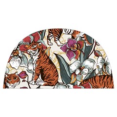 Natural-seamless-pattern-with-tiger-blooming-orchid Anti Scalding Pot Cap by Pakemis