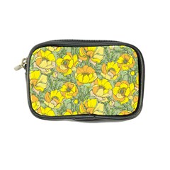 Seamless-pattern-with-graphic-spring-flowers Coin Purse by Pakemis