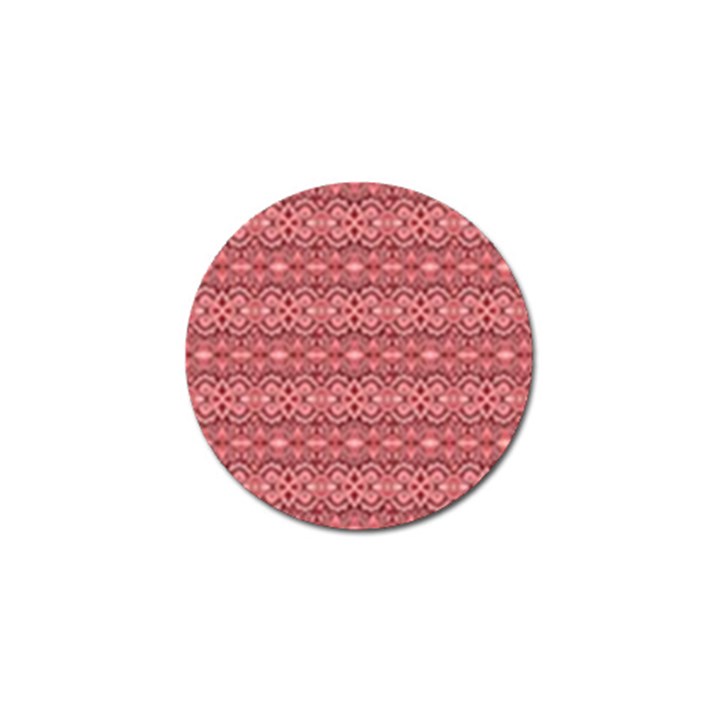 Pink-art-with-abstract-seamless-flaming-pattern Golf Ball Marker