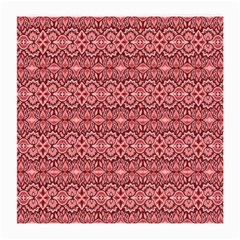 Pink-art-with-abstract-seamless-flaming-pattern Medium Glasses Cloth by Pakemis