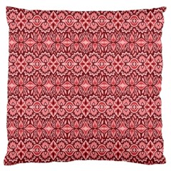 Pink-art-with-abstract-seamless-flaming-pattern Large Cushion Case (one Side) by Pakemis