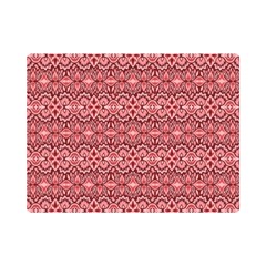 Pink-art-with-abstract-seamless-flaming-pattern Flano Blanket (mini) by Pakemis