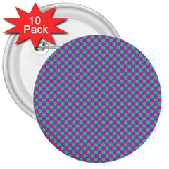 Pattern 3  Buttons (10 Pack)  by gasi