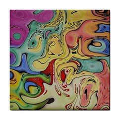 Abstract Art Tile Coaster