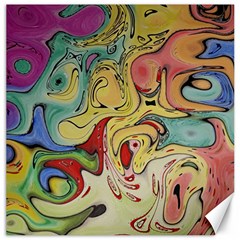 Abstract Art Canvas 12  X 12  by gasi