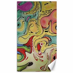 Abstract Art Canvas 40  X 72  by gasi