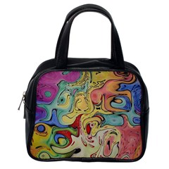 Abstract Art Classic Handbag (one Side) by gasi