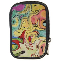 Abstract Art Compact Camera Leather Case by gasi