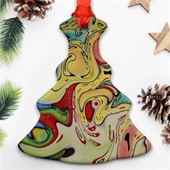 Abstract Art Ornament (christmas Tree) 