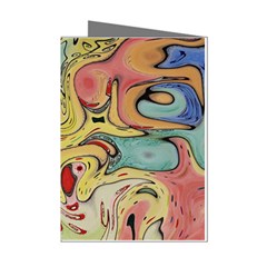 Abstract Art Mini Greeting Cards (pkg Of 8)