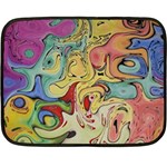 Abstract art Fleece Blanket (Mini) 35 x27  Blanket