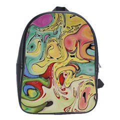 Abstract Art School Bag (large)