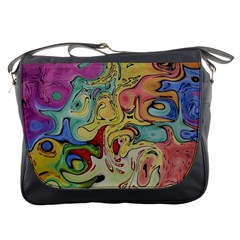 Abstract Art Messenger Bag