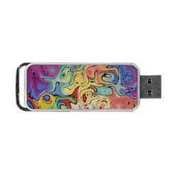 Abstract Art Portable Usb Flash (two Sides) by gasi