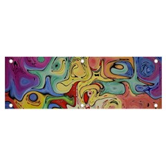 Abstract Art Banner And Sign 6  X 2  by gasi