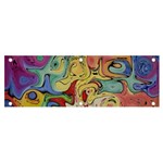 Abstract art Banner and Sign 6  x 2  Front