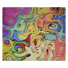 Abstract Art Flano Blanket (small)