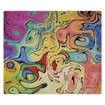 Abstract art Flano Blanket (Small) 50 x40  Blanket Front