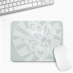 Blue Zendoodle Small Mousepad Front