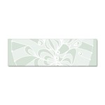 Blue Zendoodle Sticker (Bumper) Front